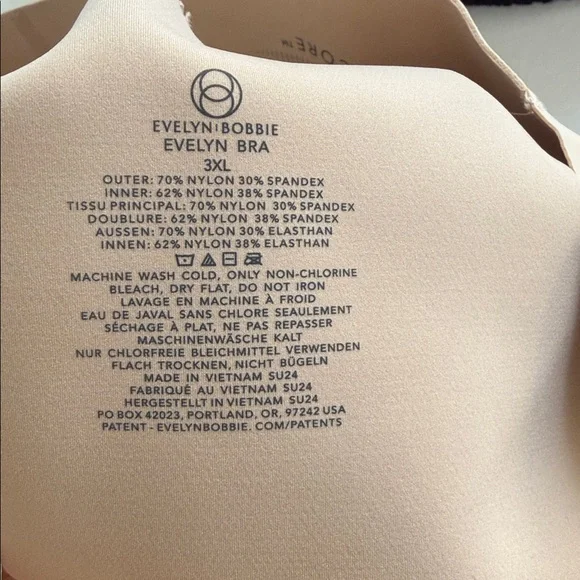 Evelyn & Bobbie The EVELYN BRA Size 3XL NWT - Picture 4 of 5